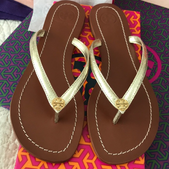 Tory Burch Shoes - New Authentic Tory Burch Terra Leather Sandals